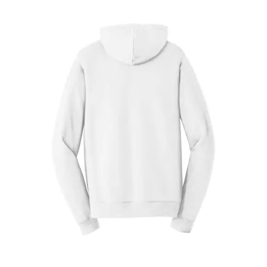 Port & Company® Fan Favorite™ Fleece Pullover Hooded Sweatshirt White {5}