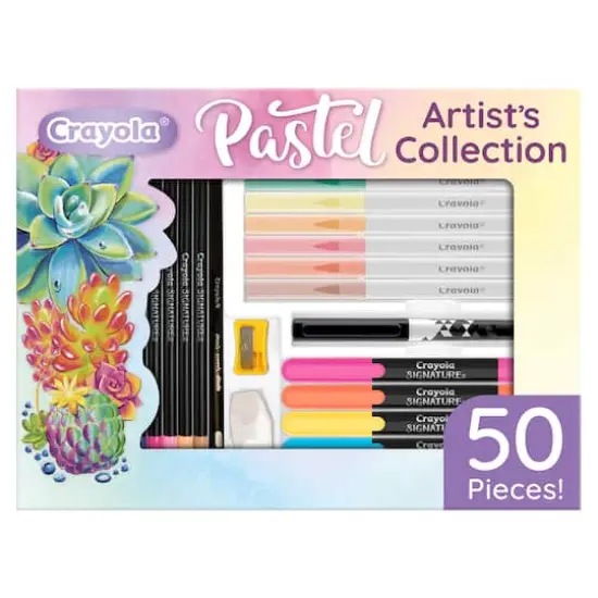 Crayola&reg; Pastels Artist's Collection Kit {4}