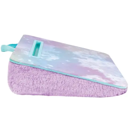 Make It Real™ 3C4G 12" x 17" Purple & Pastel Holowave Lap Desk {3}