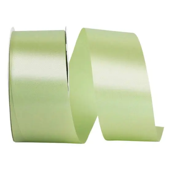 JAM Paper 1.875" x 50yd. Single Face Satin Allure Ribbon Mint {1}