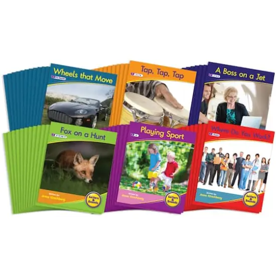 Junior Learning&reg; Letters & Sound Phase 1 Non-Fiction Boxed Set {5}