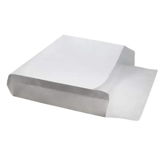JAM Paper White Tyvek&reg; Expandable Peel & Seal Closure Booklet Envelopes, 100ct. {6}