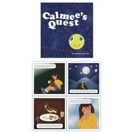 The Calm Caterpillar Calmee the Caterpillar & Calmee's Quest Board Book Set {3}