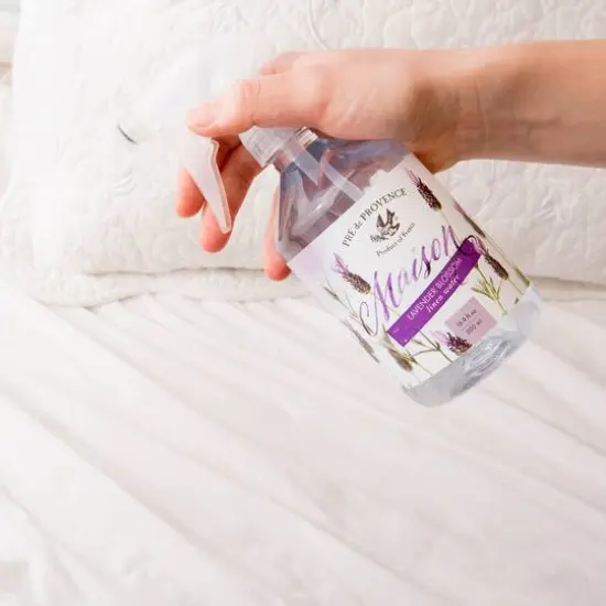 European Soaps Lavender Linen Water with Sprayer, 500mL {4}