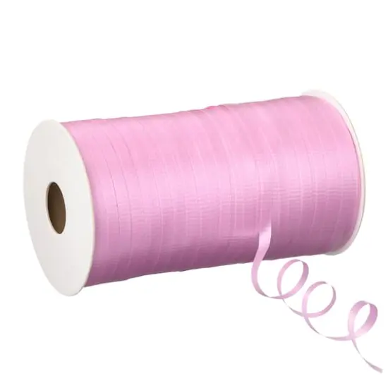 500yd. Textured Curling Ribbon by Celebrate It&trade; Pink {4}