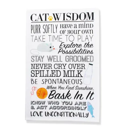 DII&reg; Cat Printed Dishtowel Set {5}