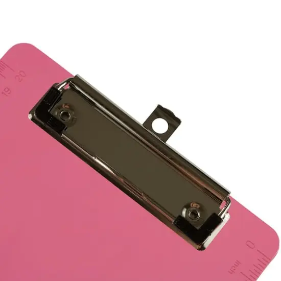 JAM Paper Mini Plastic Memo Clipboards, 12ct. Pink {5}