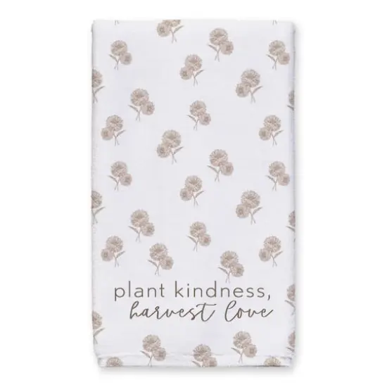 Plant Kindness Harvest Love Tea Towel Set White {3}