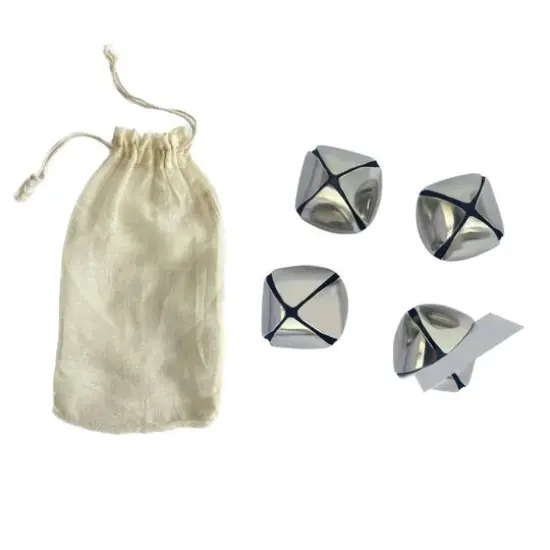 Hello Honey® Silver Round Metal Bell Place Card & Photo Holder Set {1}