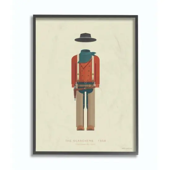 Stupell Industries The Searchers Wall Art in Black Frame {1}