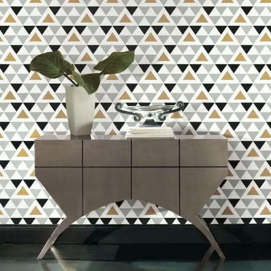 RoomMates Geometric Triangle Peel & Stick Wallpaper {3}
