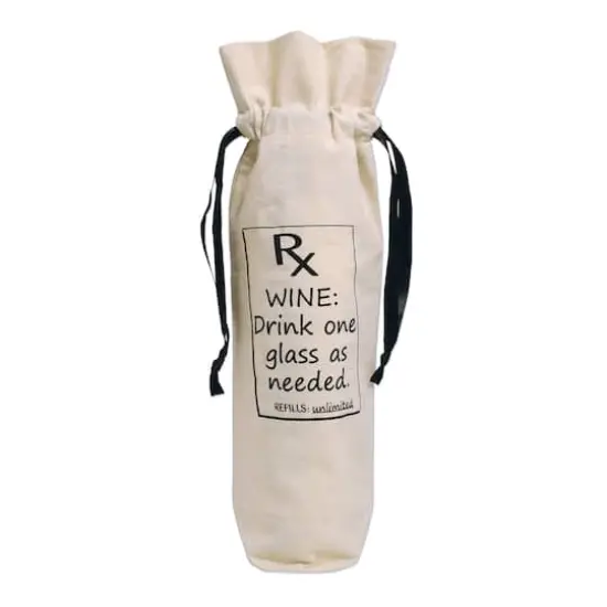 Personality Case&trade; Prescription Wine Canvas Wine Bag {1}