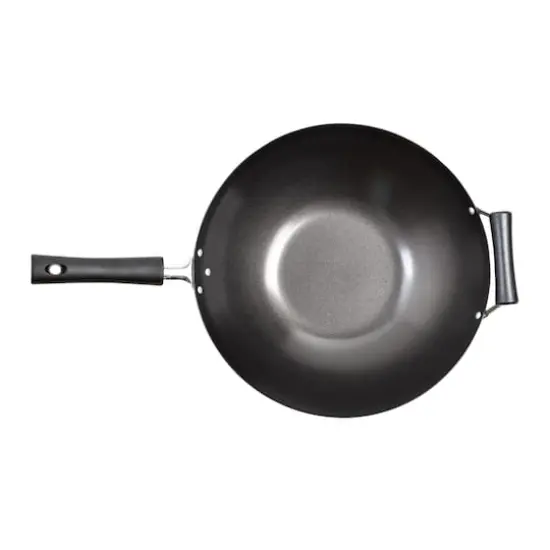 Joyce Chen 14" Carbon Steel Nonstick Wok with Bakelite Handles {5}