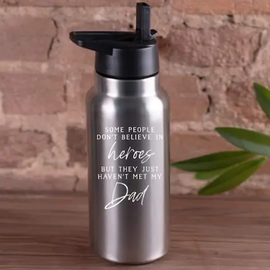 32oz. Heroes Dad Tumbler {3}