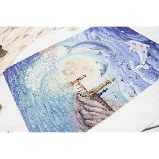 MP Studia Moon Bay Cross Stitch Kit {5}