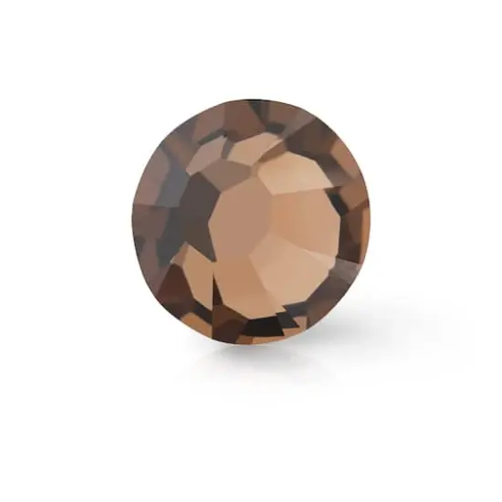 Preciosa MAXIMA SS5 Flatback Czech Crystals, 144ct. Smoked Topaz {4}