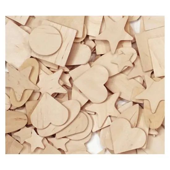 Creativity Street&reg; Wooden Shapes, 1,000ct. {3}