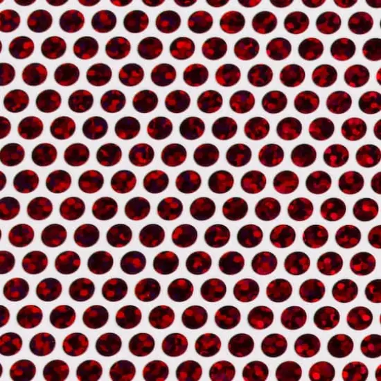 Cricut&reg; Red Circles Holographic Sparkle Iron-On Mosaic  {3}