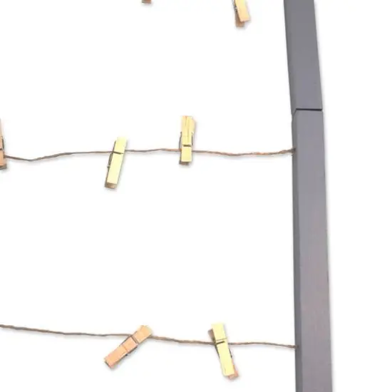 Gray Floating Frame With Clips {6}