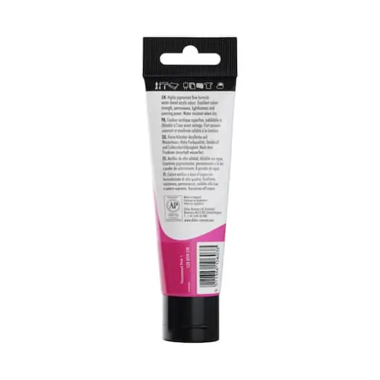 Daler-Rowney&reg; Original System 3 Acrylic Paint, 59mL 538 Fluorescent Pink {4}
