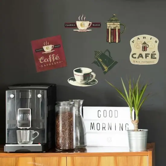 RoomMates Coffee House Peel & Stick Wall Decals {3}