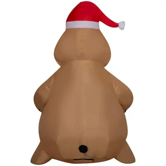 5ft. Airblown&reg; Inflatable Christmas Oogie Boogie with Scary Christmas Stocking {3}