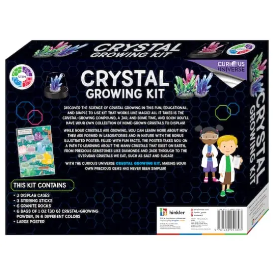 Hinkler Curious Universe&trade; Crystal Growing Science Kit {4}