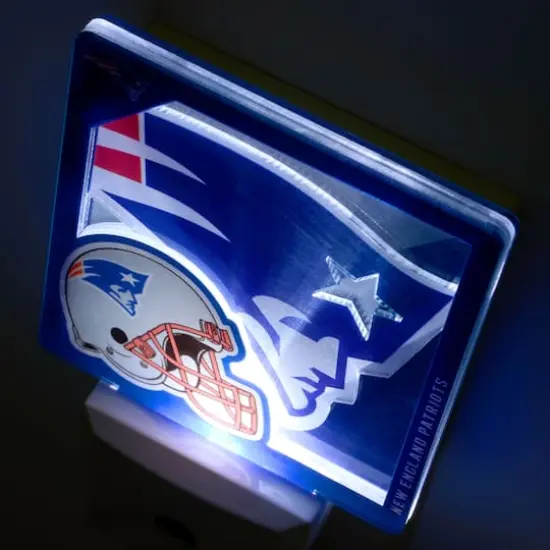 NFL Logo Series Nite Light New England Patriots {5}
