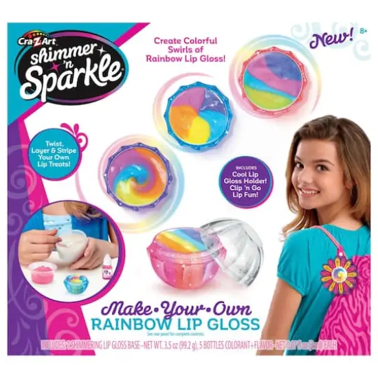 Cra-Z-Art Shimmer & Sparkle Rainbow Lip Gloss {3}