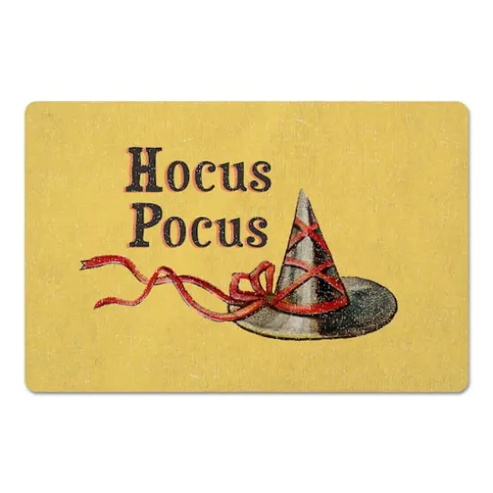 Hocus Pocus Witch Hat Floor Mat {1}