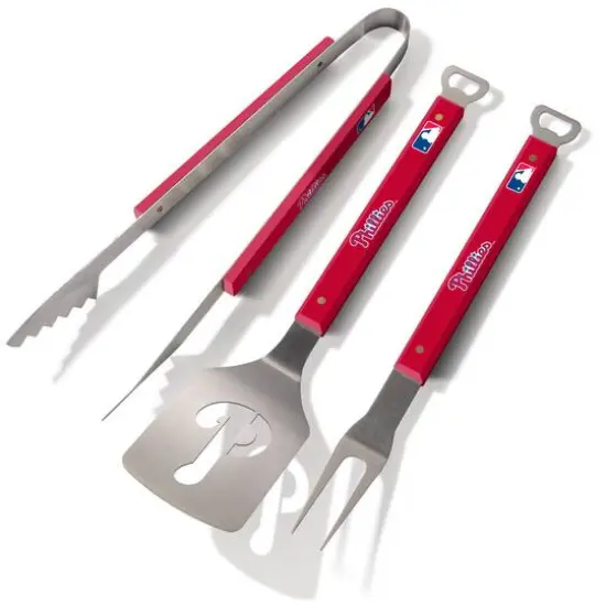 MLB Spirit Series 3-Piece BBQ Set Philadelphia Phillies {1}