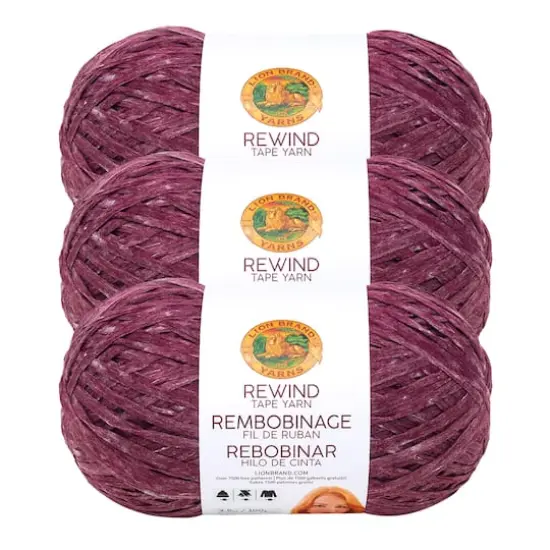 3 Pack Lion Brand&reg; Rewind&trade; Tape Yarn Current Situation {1}