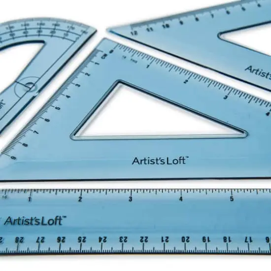 Ruler Combo Set, 12" by Artist&rsquo;s Loft&trade; {4}