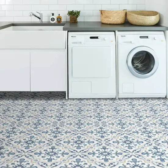 FloorPops Tuscan Peel & Stick Floor Tiles {4}