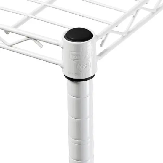 Honey Can Do White 5-Tier Heavy-Duty Adjustable Shelving Unit {11}