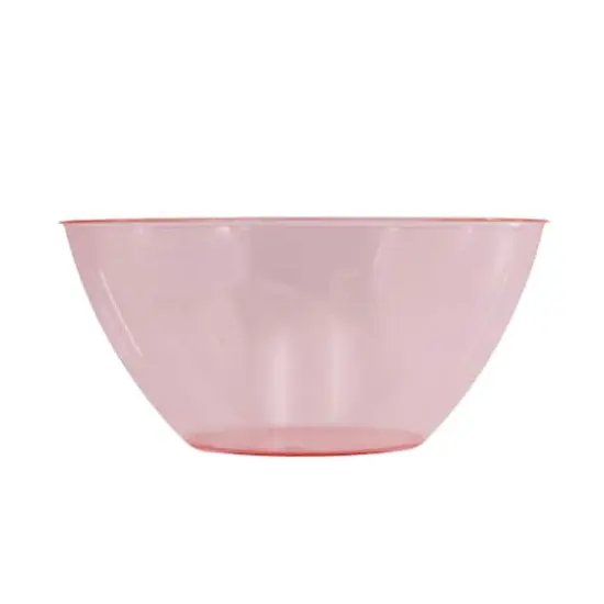 5qt. Plastic Party Bowl by Celebrate It&trade; Light Pink {1}