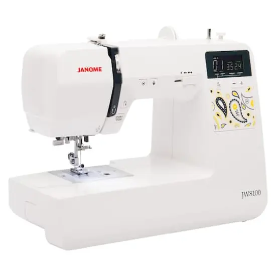 Janome JW8100 Computerized Sewing Machine with 100 Stitches {4}