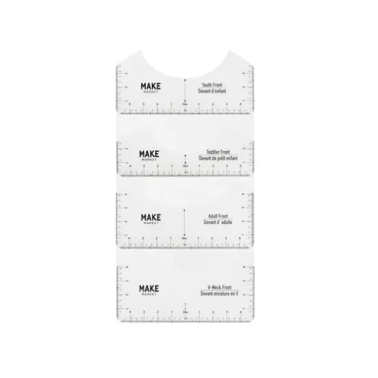 T-Shirt Ruler Guide Set by Make Market&reg; {7}