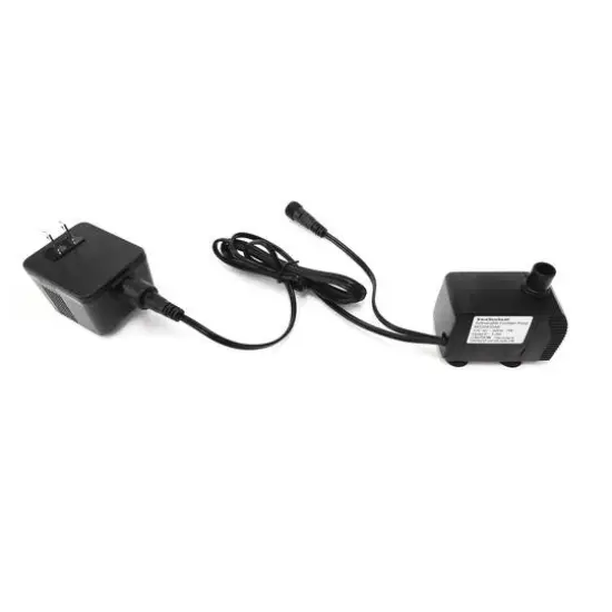 Glitzhome&reg; 25" Polyresin Spring Birds Outdoor Fountain with LED Light {9}