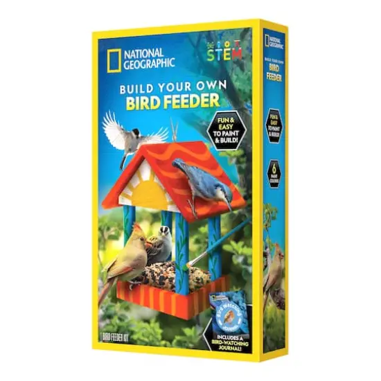 National Geographic Build Your Own Bird Feeder {3}