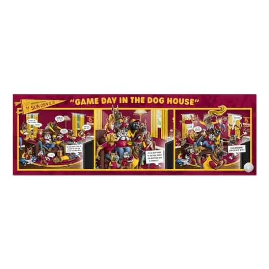 College Game Day in the Dog House 1,000 Piece Puzzle Arizona State Sun Devils {5}