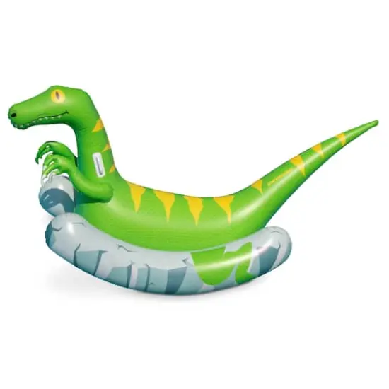 Swim Central 92" Rockin' Raptor Inflatable Pool Float {1}