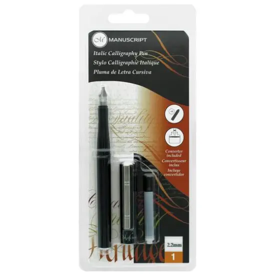 Manuscript 3B Italic Calligraphy Pen Set {1}