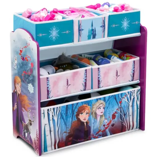 Disney&reg; Frozen II 6 Bin Design & Store Toy Organizer {1}