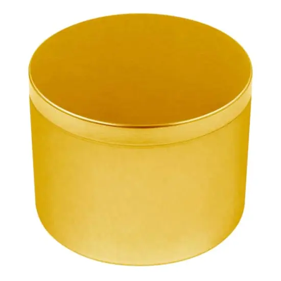 6oz. Candle Making Tins by Make Market&reg;, 4ct. Gold {4}