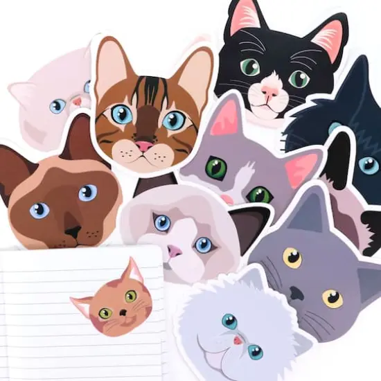 Cats Vinyl Die Cut Stickers by Recollections&trade; {3}
