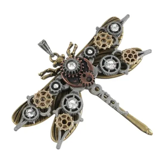 Found Objects Dragonfly Pendant by Bead Landing&trade; {1}