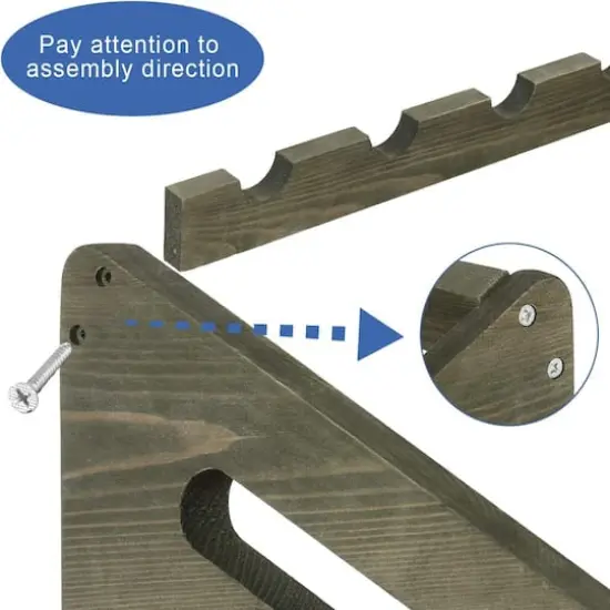 Olive Green Rustic Wood Wine Bottle Holder {4}