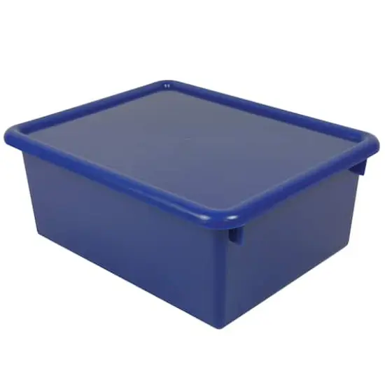 Romanoff&reg; Stowaway&reg; 5" Letter Box with Lid, 2ct. Blue {4}