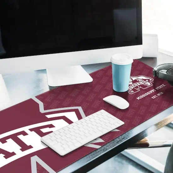College Football Logo Series Desk Pad Mississippi State Bulldogs {5}